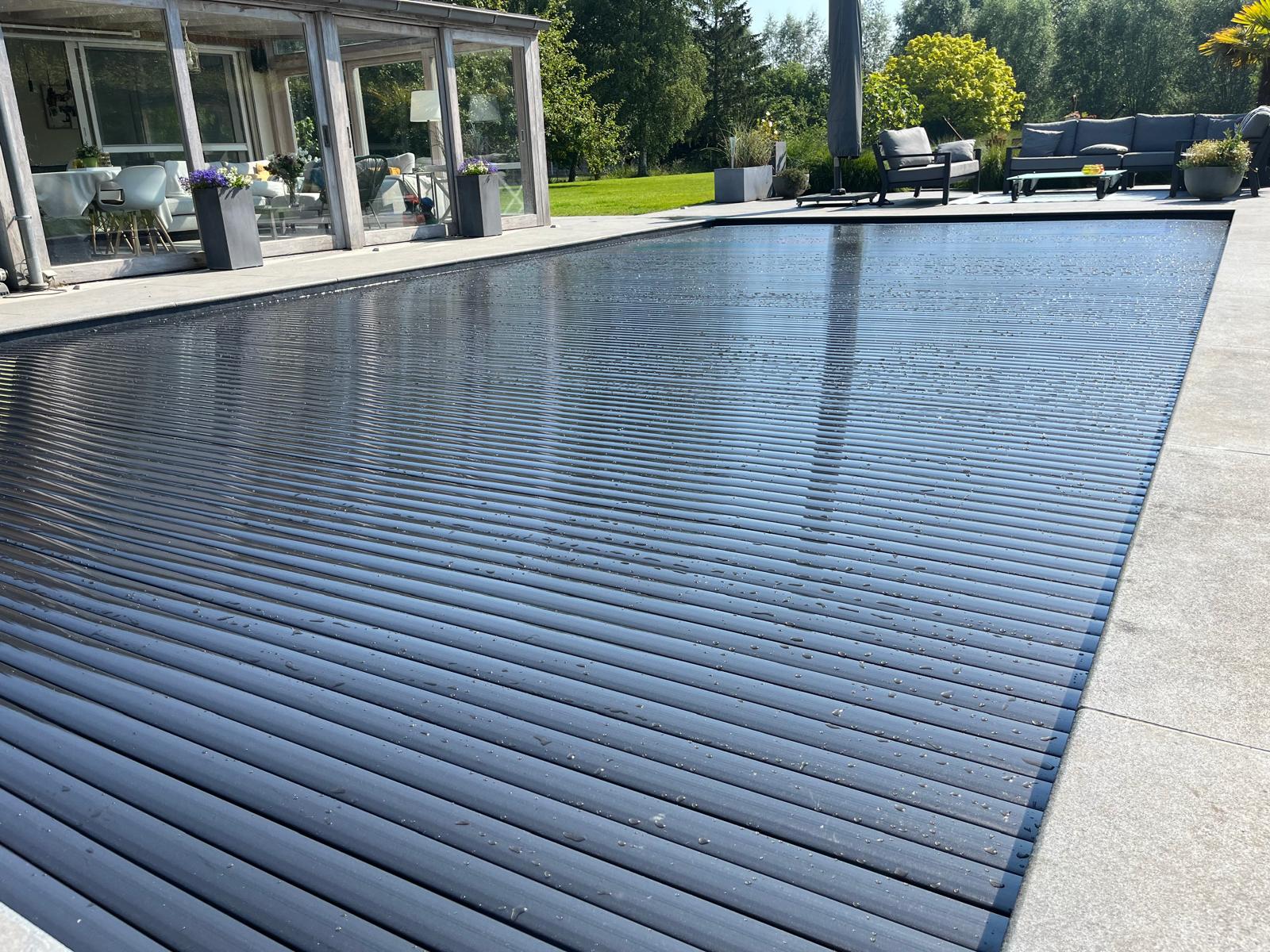 Above Ground Slat Cover – PVC